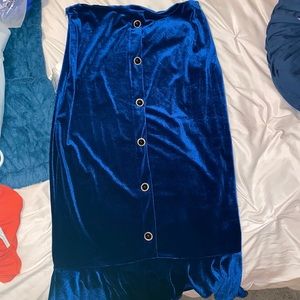 vintage style mermaid pencil skirt